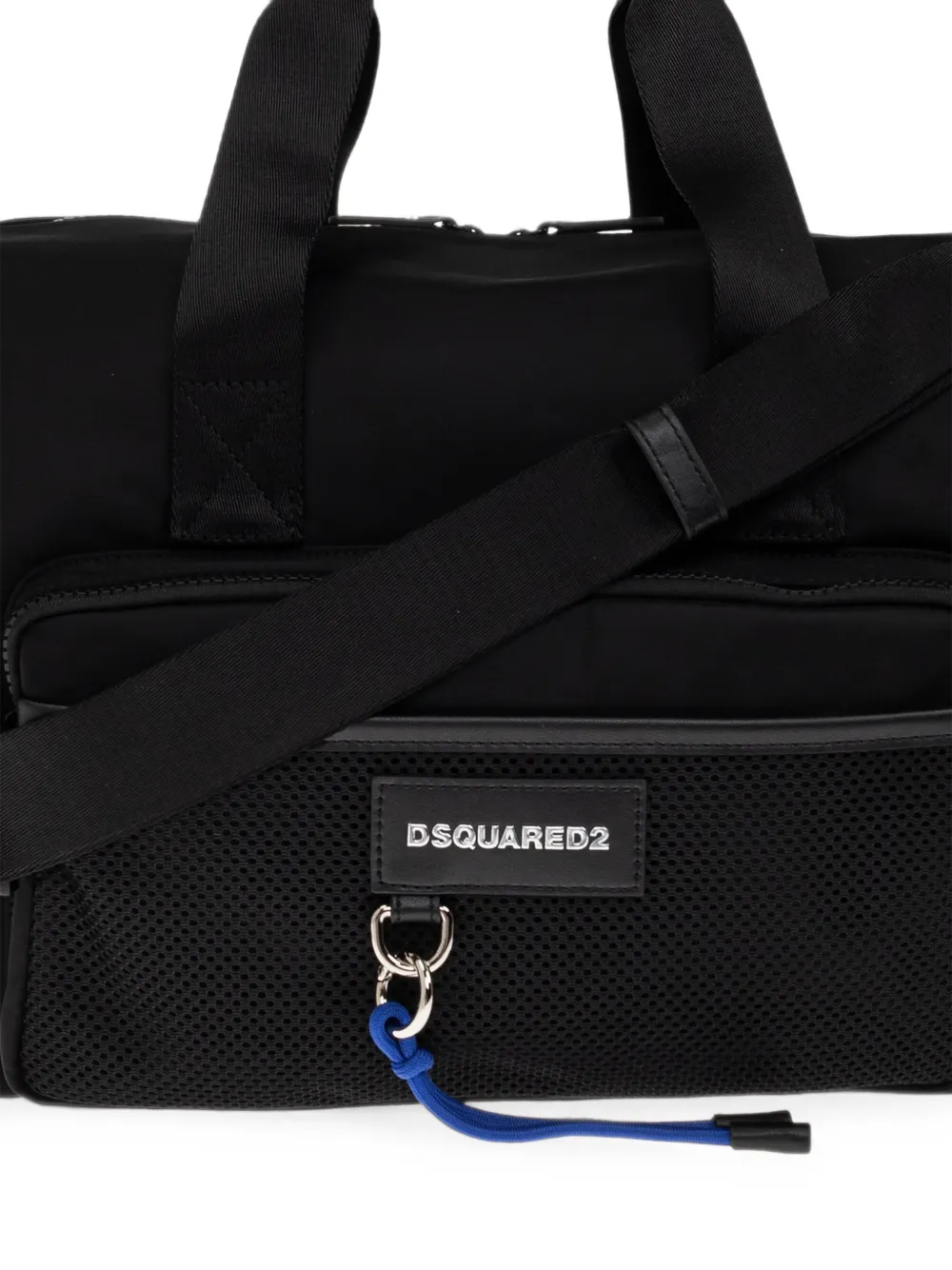 DSQUARED2 Reistas met logopatch Zwart