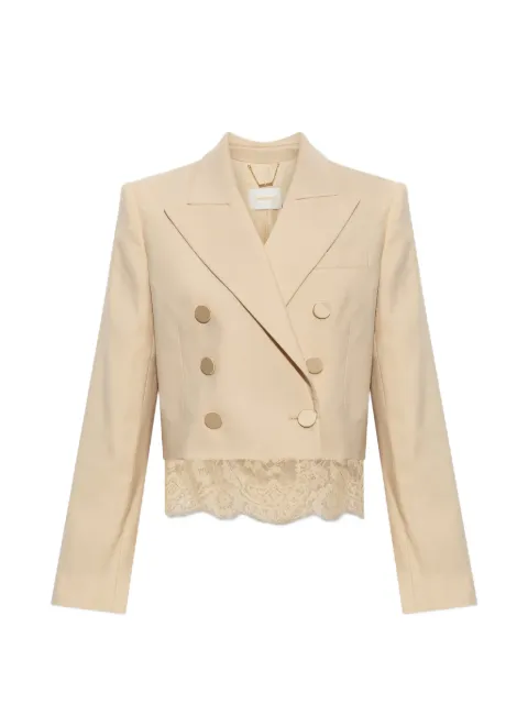 ZIMMERMANN Valiant lace cropped blazer