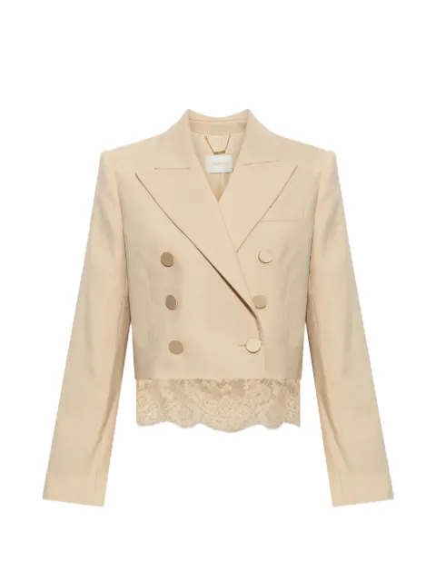 ZIMMERMANN Valiant lace cropped blazer