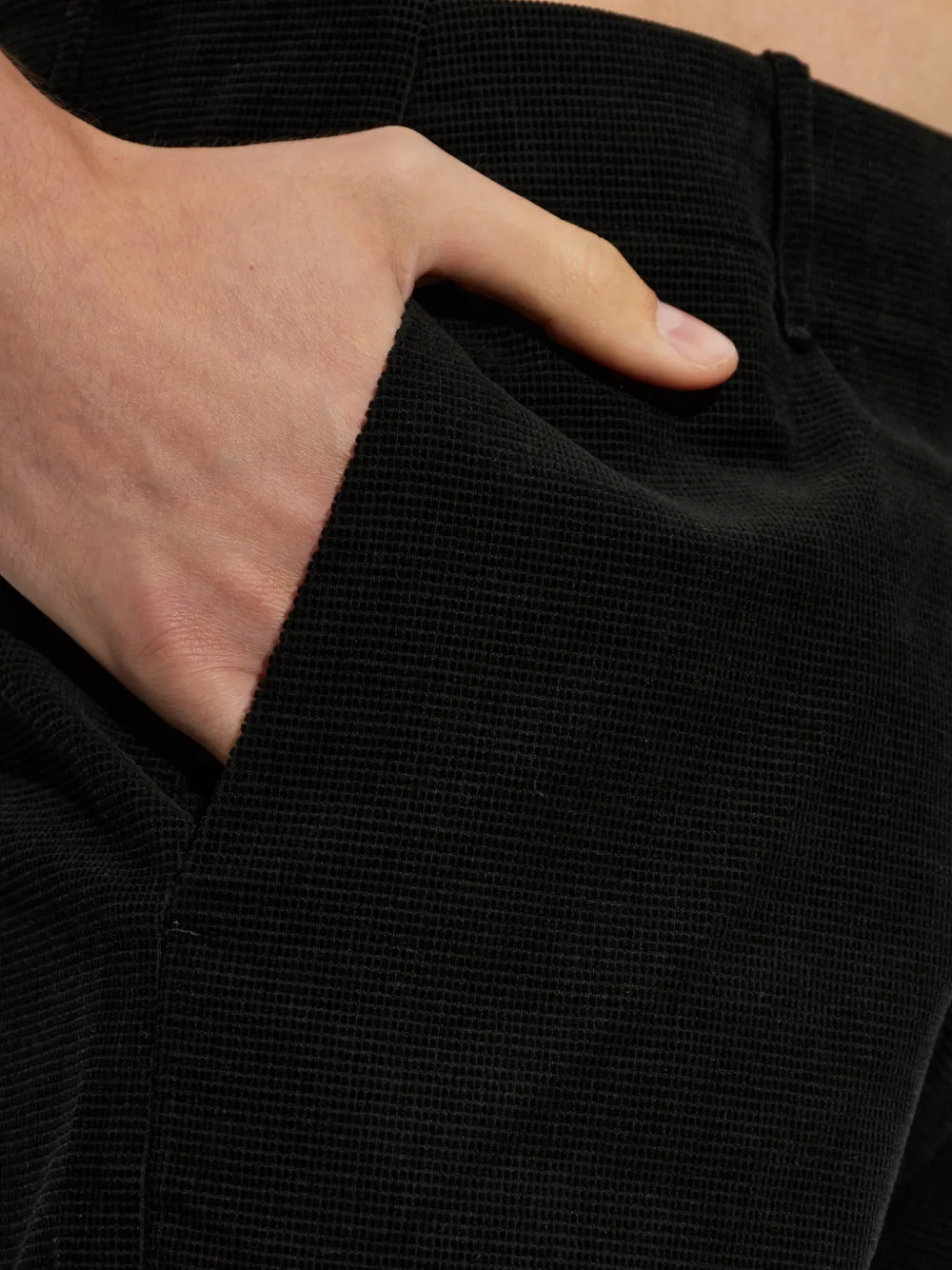 Post Archive Faction Straight broek Zwart