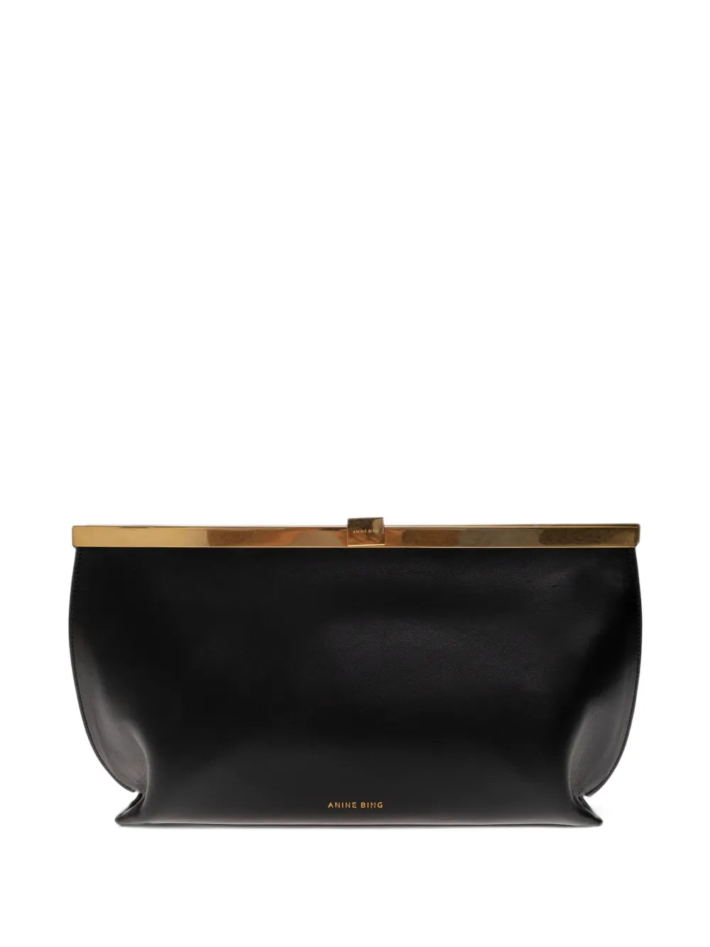 ANINE BING Anine leather clutch bag - Noir ANINE BING Anine leather clutch bag - Noir
