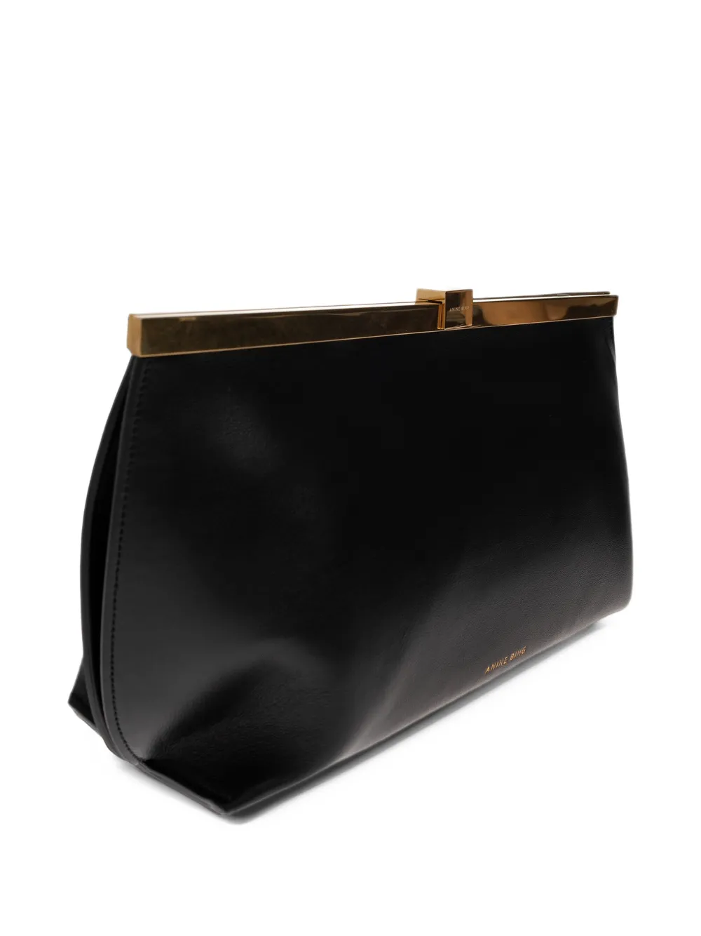ANINE BING Anine leren clutch Zwart