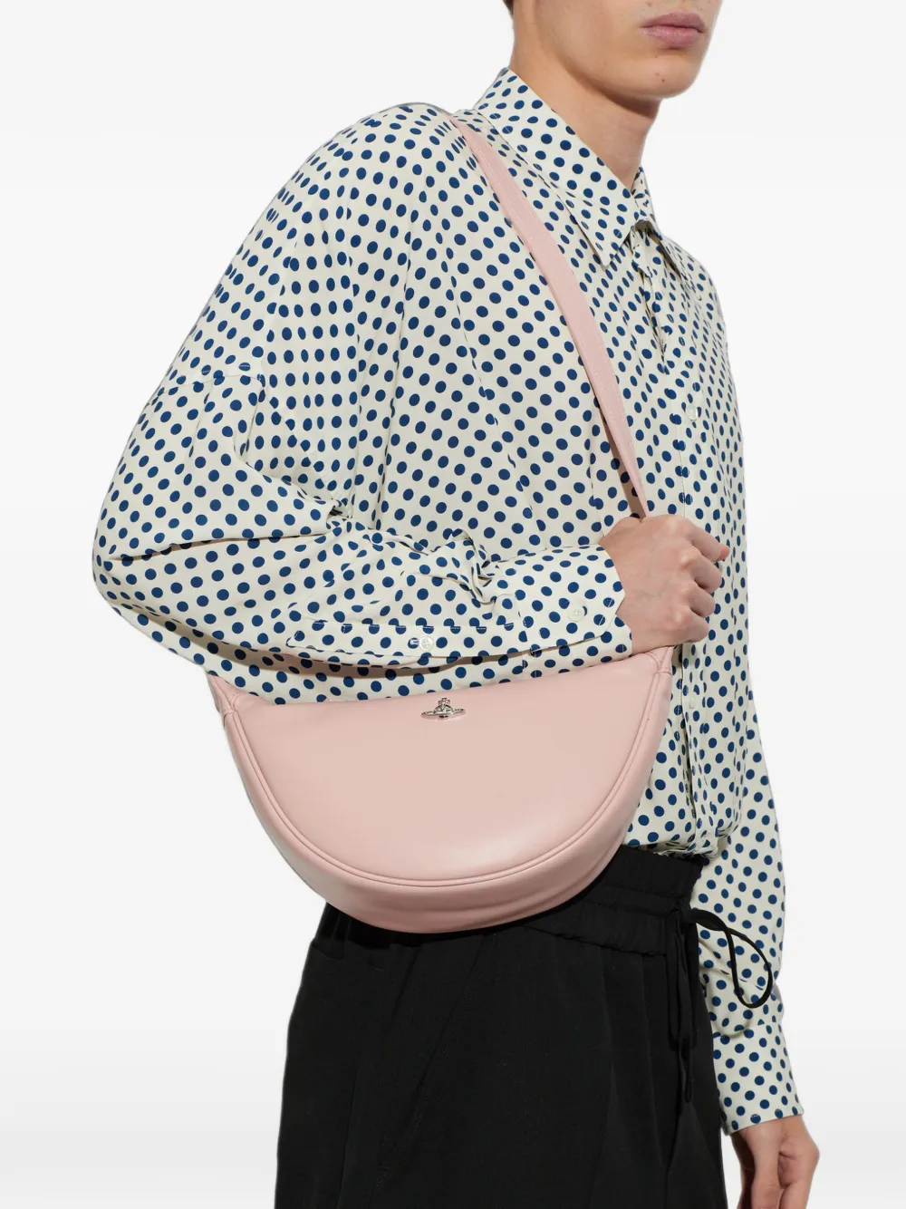 Vivienne Westwood Lacey crossbodytas Roze