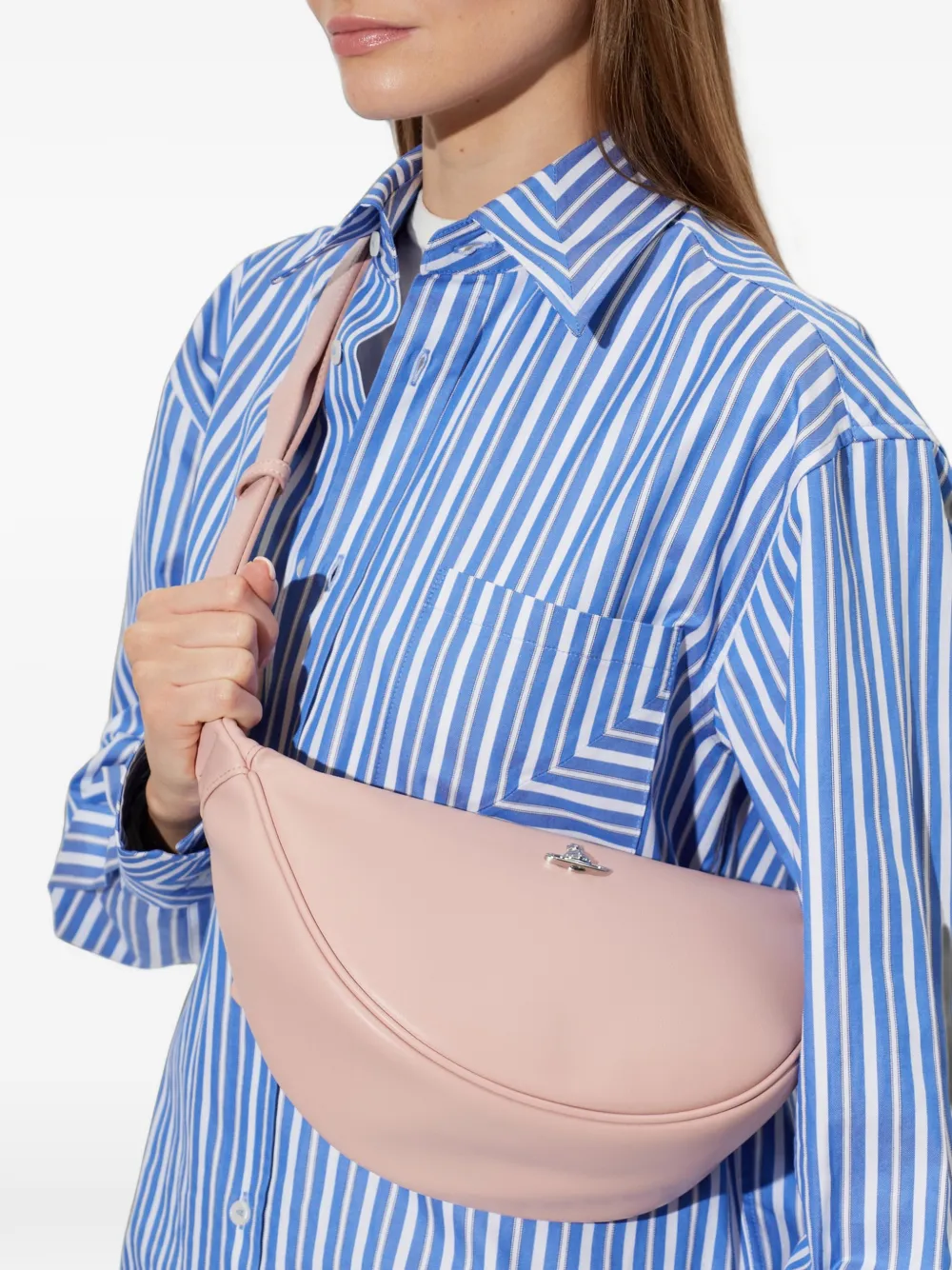 Vivienne Westwood Lacey crossbodytas Roze