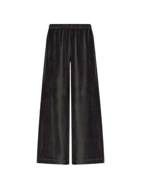 Ea7 Emporio Armani velvet track pants