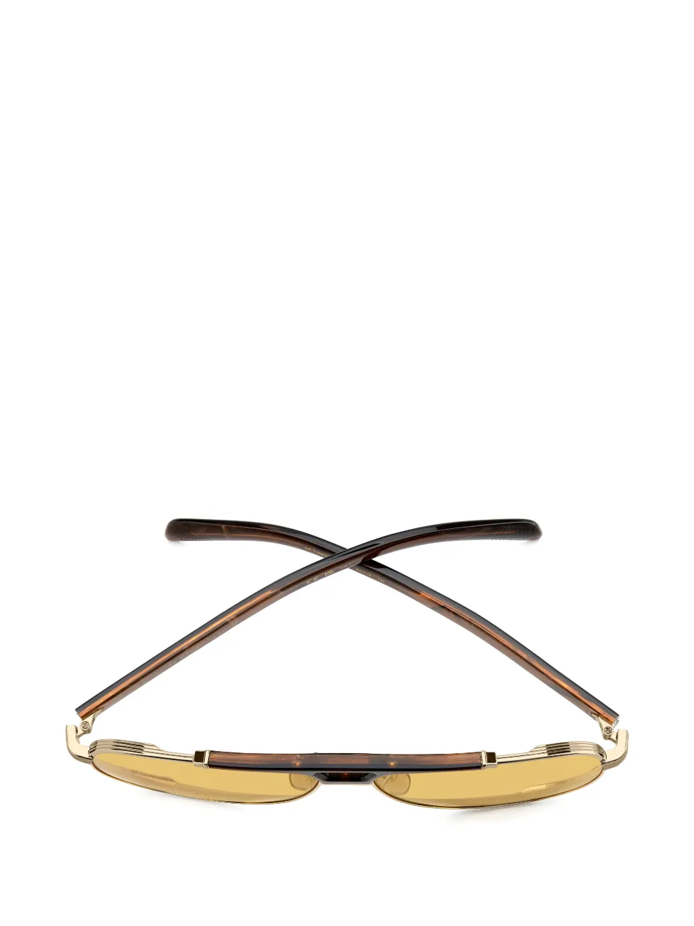 Eyewear by David Beckham 7169 S zonnebril met geometrisch montuur Goud