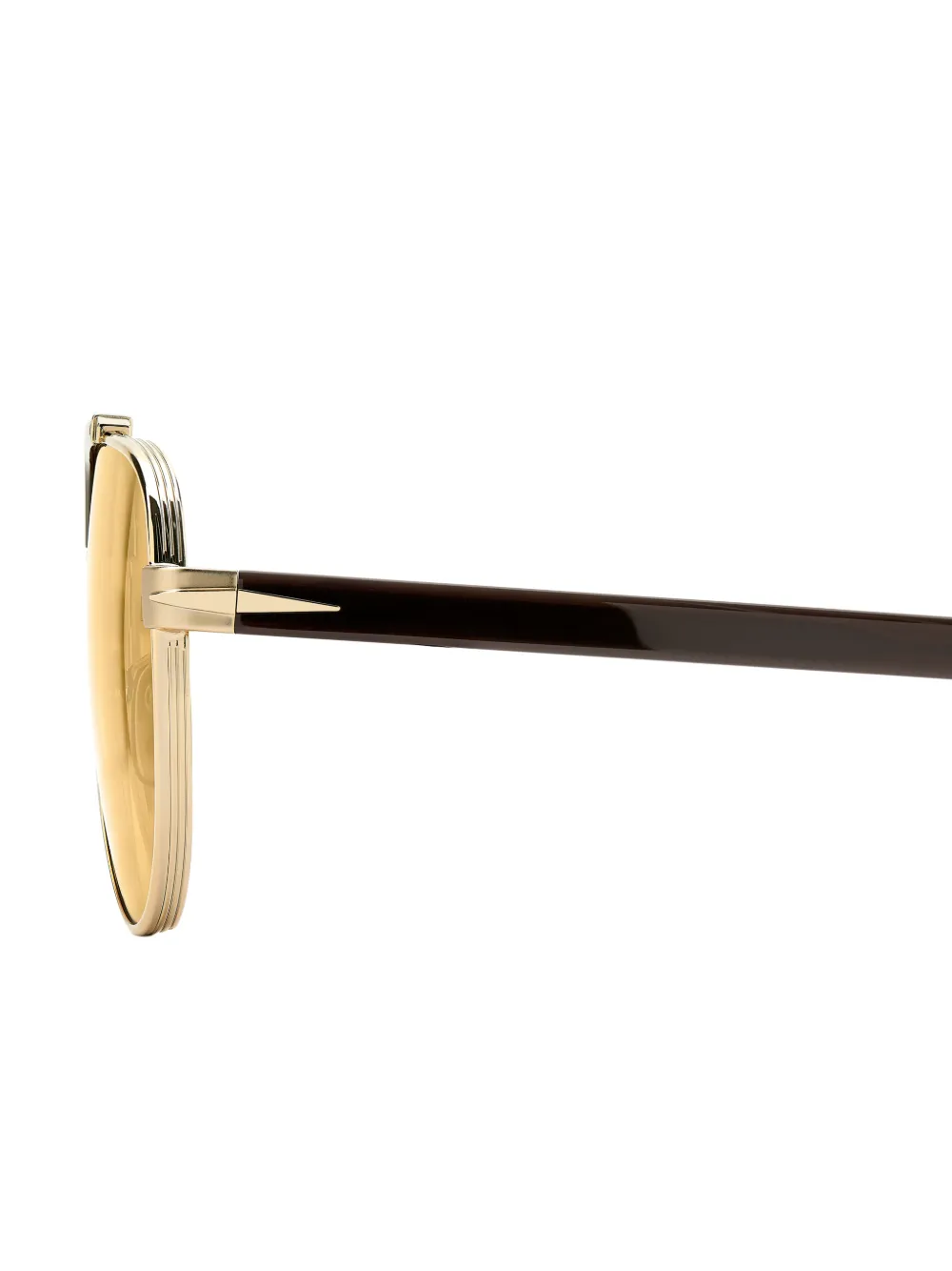 Eyewear by David Beckham 7169 S zonnebril met geometrisch montuur Goud