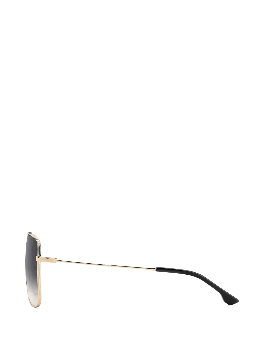Victoria Beckham Eyewear Zonnebril met vierkant montuur Goud