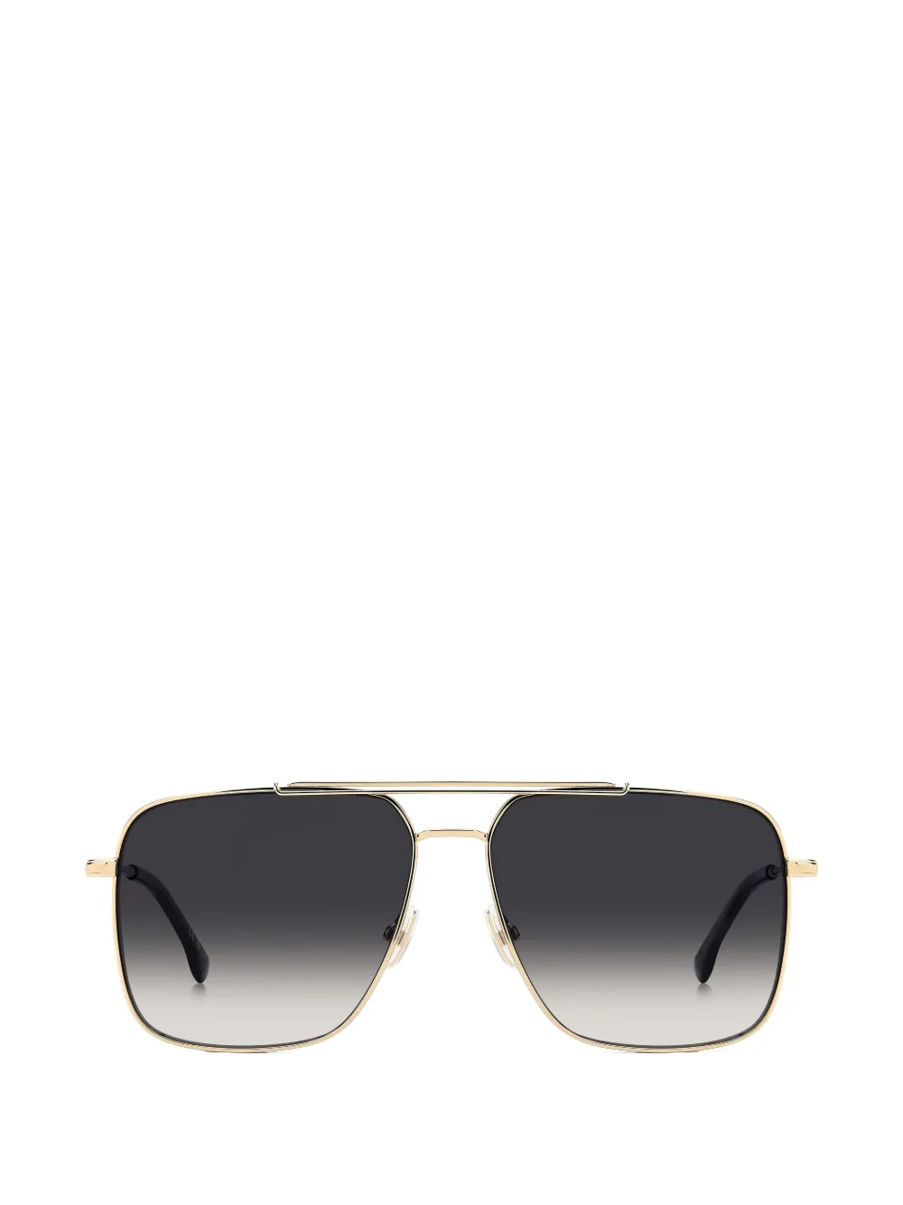 Victoria Beckham Eyewear Zonnebril met vierkant montuur Goud