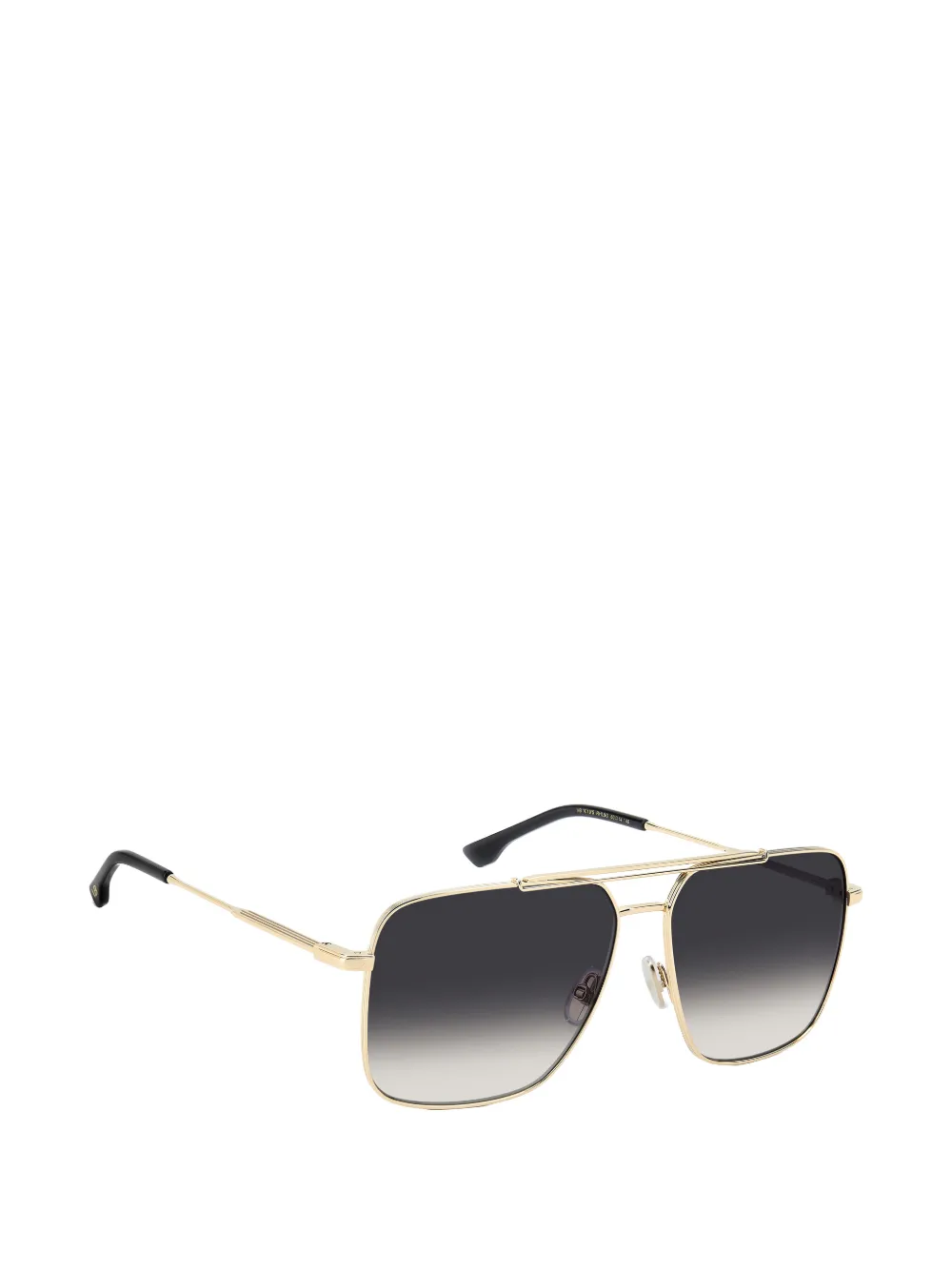 Victoria Beckham Eyewear Zonnebril met vierkant montuur Goud