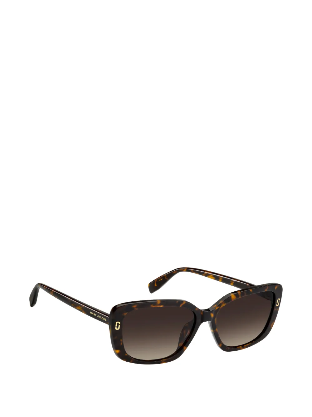 Marc Jacobs Eyewear Zonnebril met schildpadschild-design Bruin