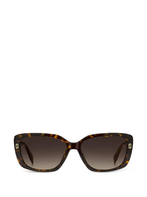 Marc Jacobs Eyewear logo-plaque tortoiseshell-effect sunglasses