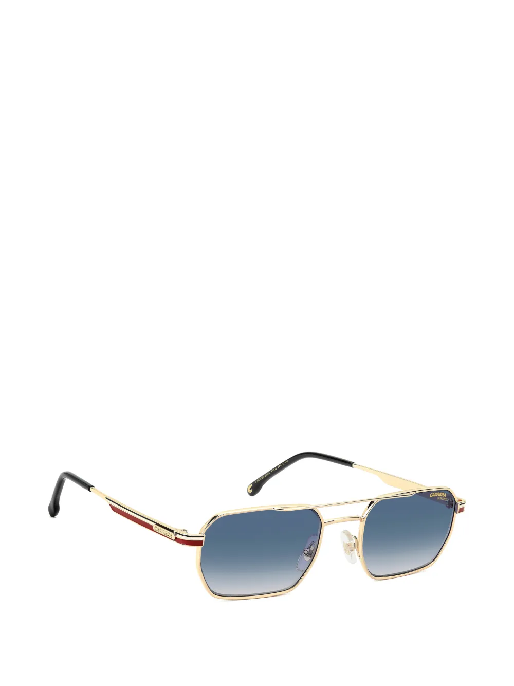 Carrera 389 S zonnebril met geometrisch montuur Goud