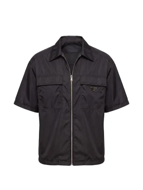 Prada short-sleeve light Re-Nylon shirt