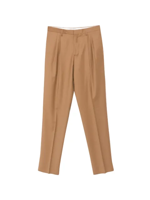Lardini pleated wool trousers