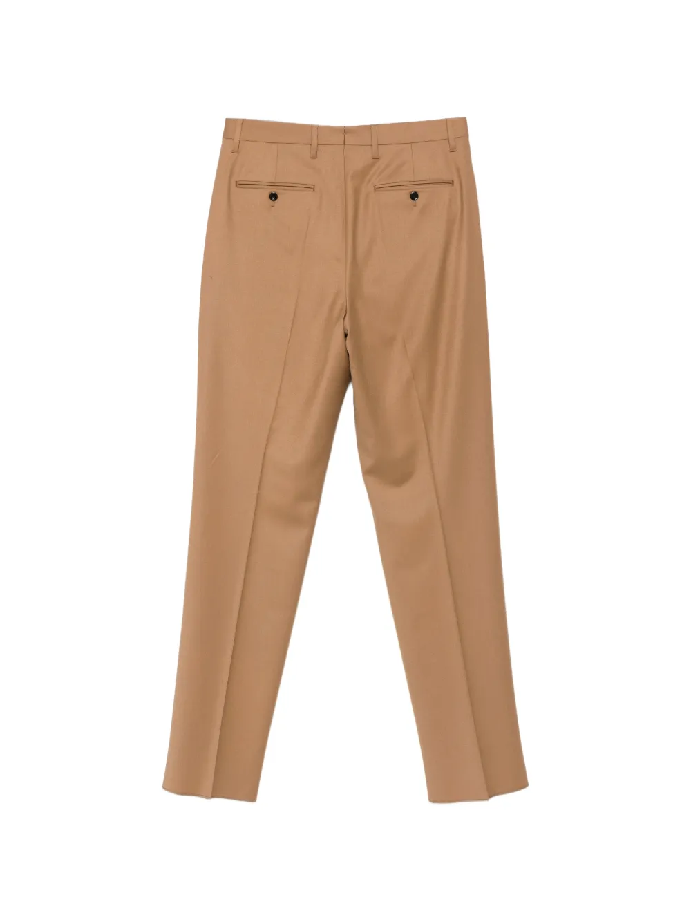 Lardini pleated wool trousers Beige