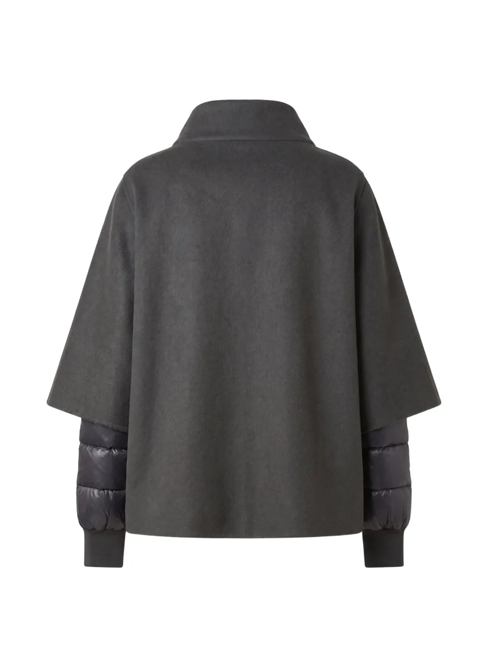 Moorer Resia padded-sleeve wool jacket Groen