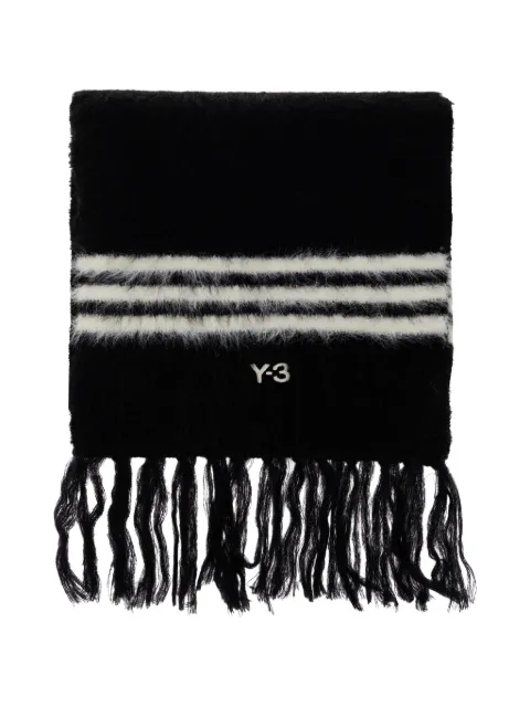 Y-3 stripes scarve
