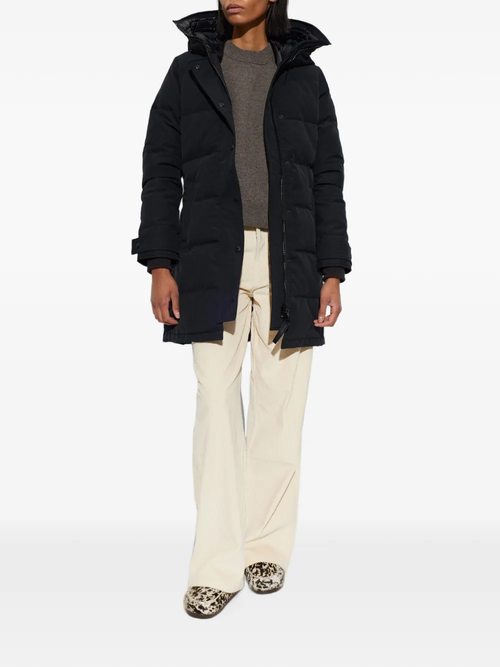Canada Goose Gewatteerde jas Zwart