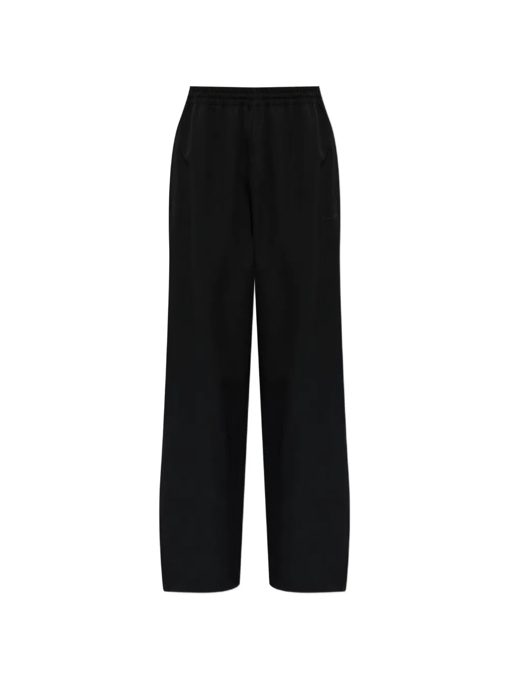 Balenciaga elasticated-waistband logo-embroidered track pants - Noir Balenciaga elasticated-waistband logo-embroidered track pants - Noir