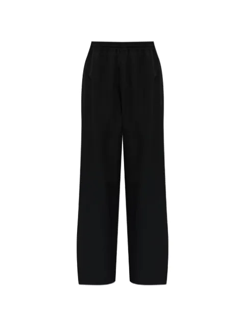 Balenciaga elasticated-waistband logo-embroidered track pants