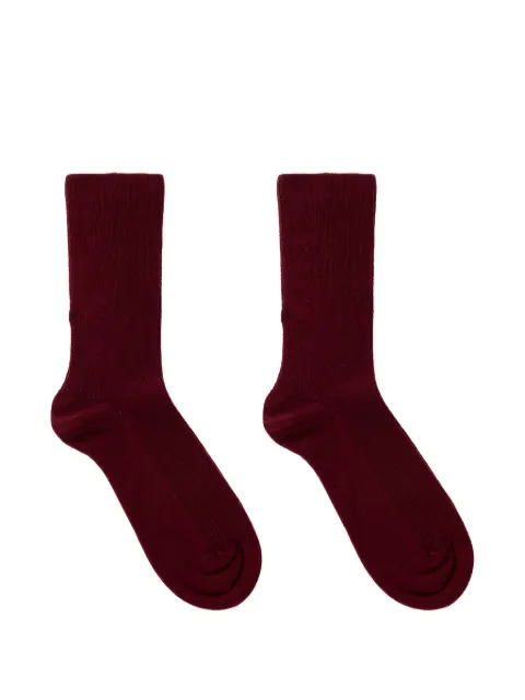 Balenciaga socks in passata red