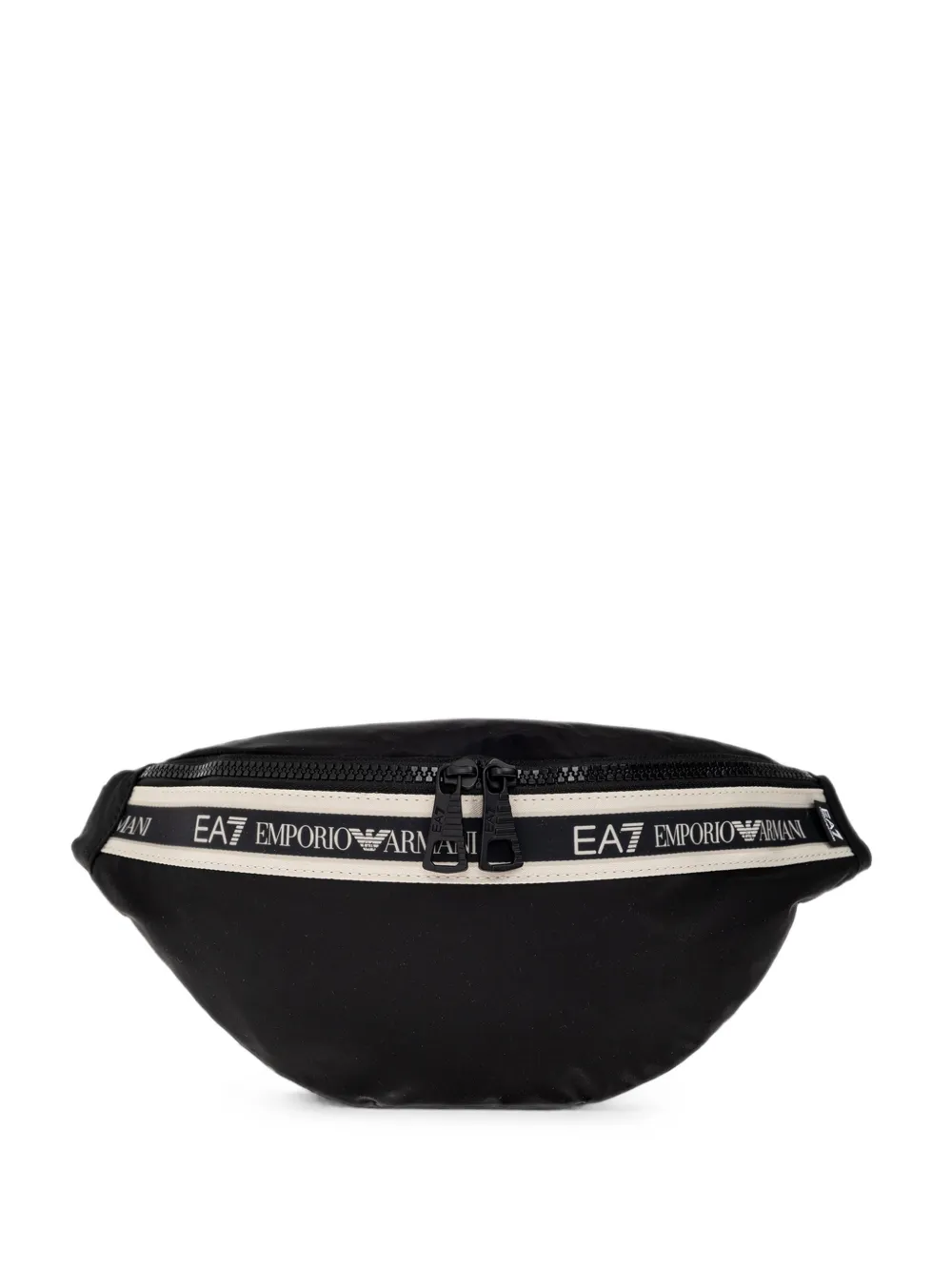 Ea7 Emporio Armani logo-tape belt bag - Noir Ea7 Emporio Armani logo-tape belt bag - Noir