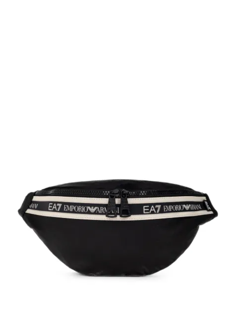 Ea7 Emporio Armani logo-tape belt bag