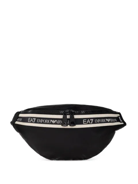 Ea7 Emporio Armani logo-tape belt bag