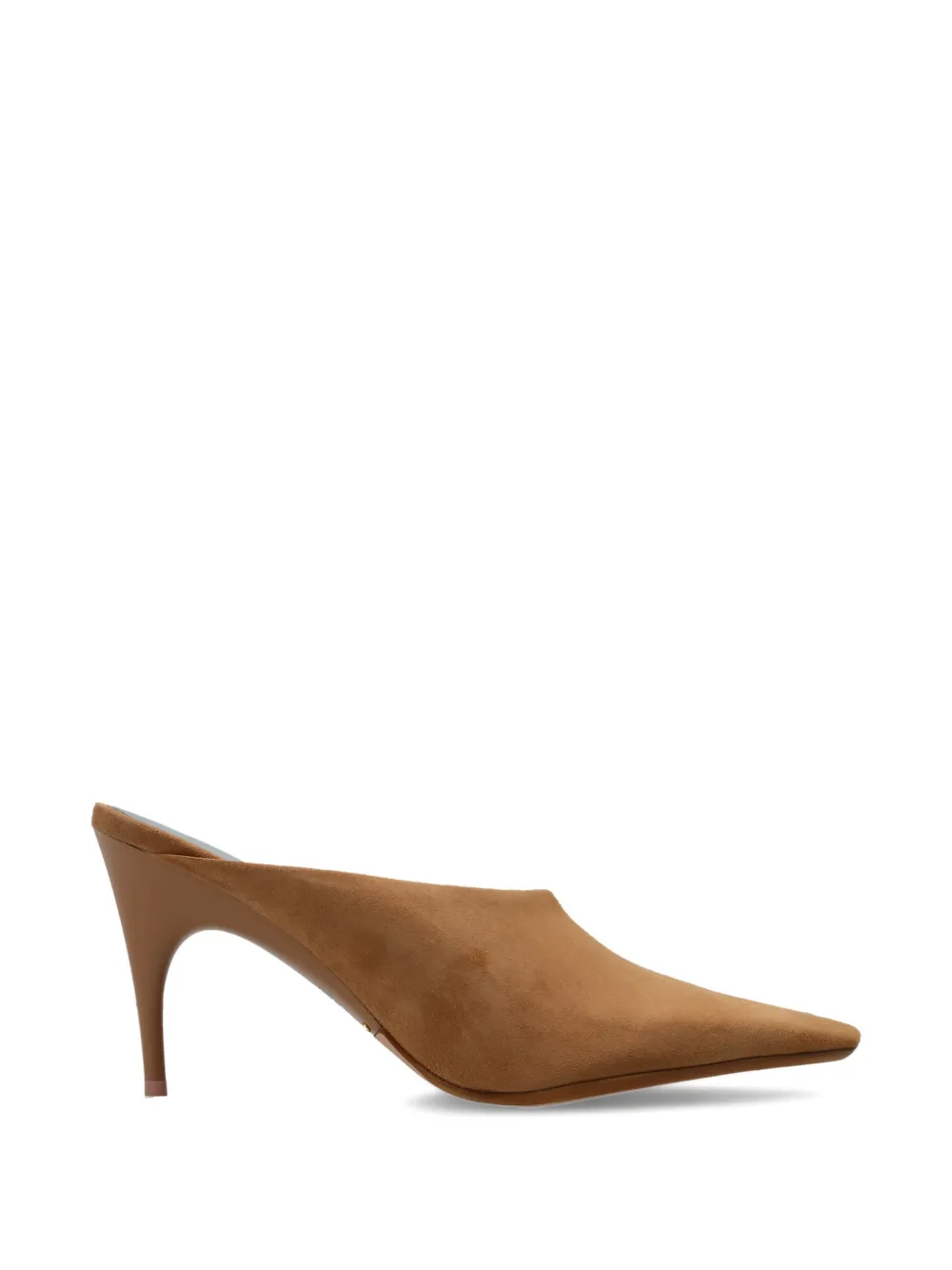 Balenciaga Duchesse mules in camel - Marrone