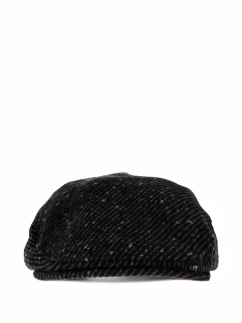 Paul Smith flecked wool flat cap