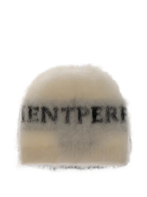 Perfect Moment mohair blend logo beanie