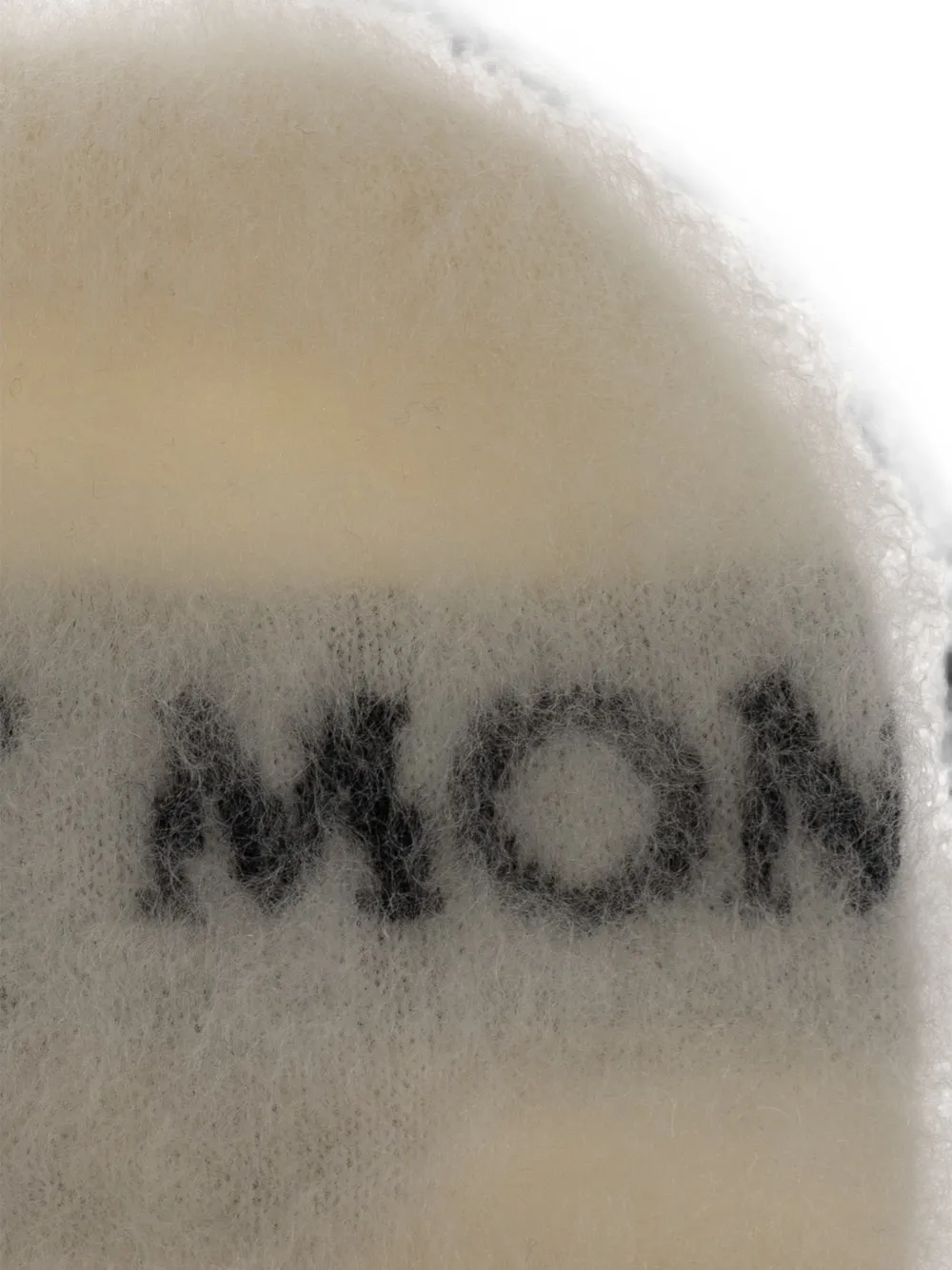 Perfect Moment Muts van mohairblend met logo Beige