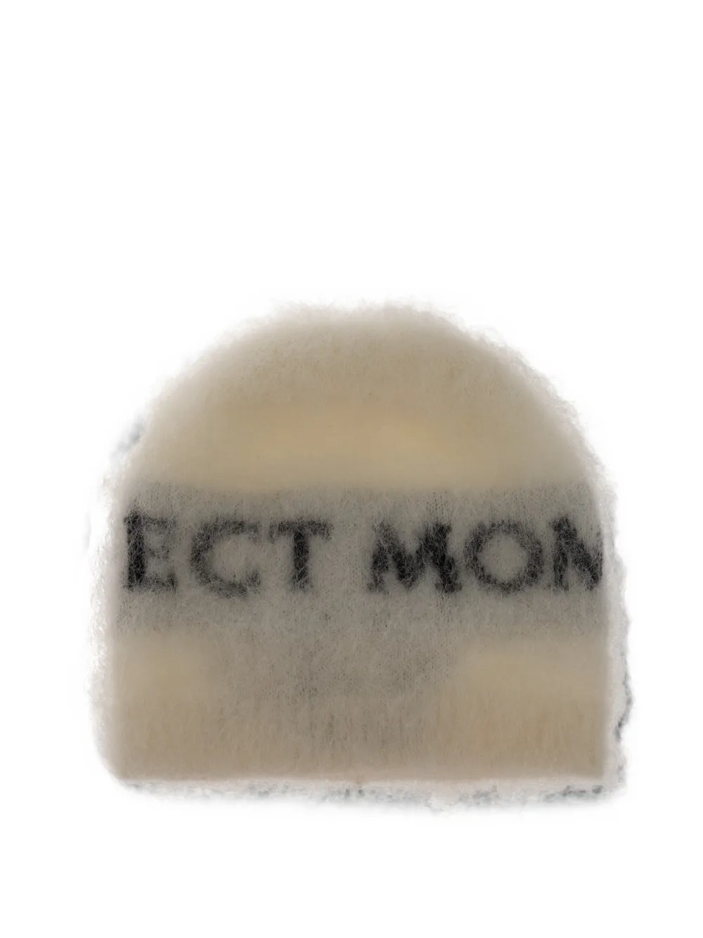 Perfect Moment Muts van mohairblend met logo Beige