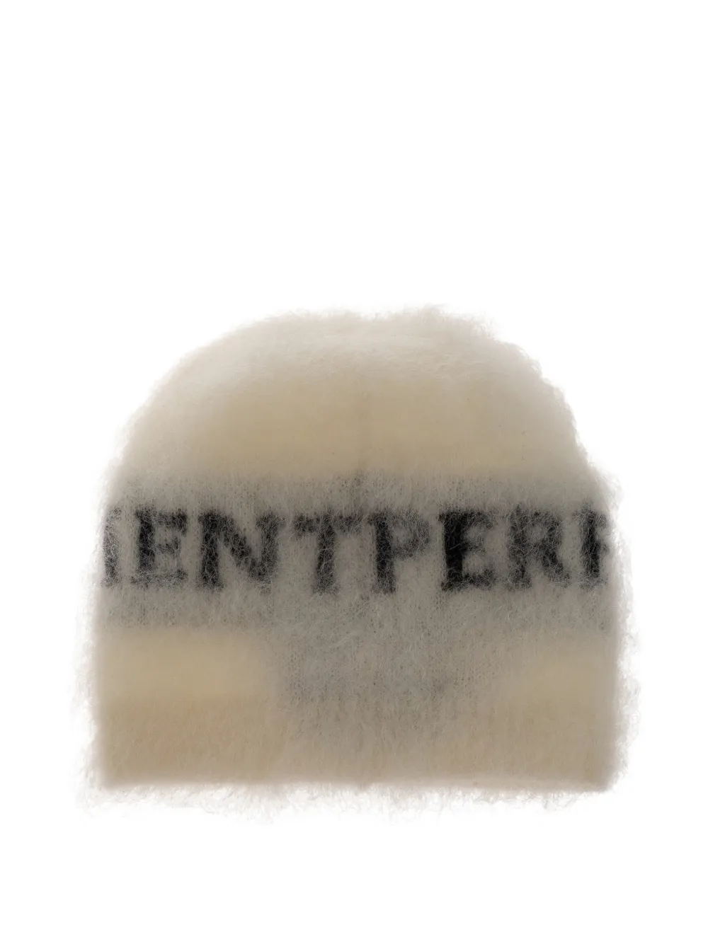 Perfect Moment mohair blend logo beanie - Nude