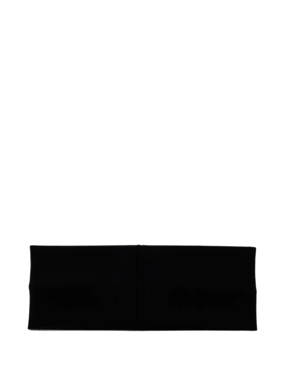 Balenciaga Hoofdband met logoprint Zwart