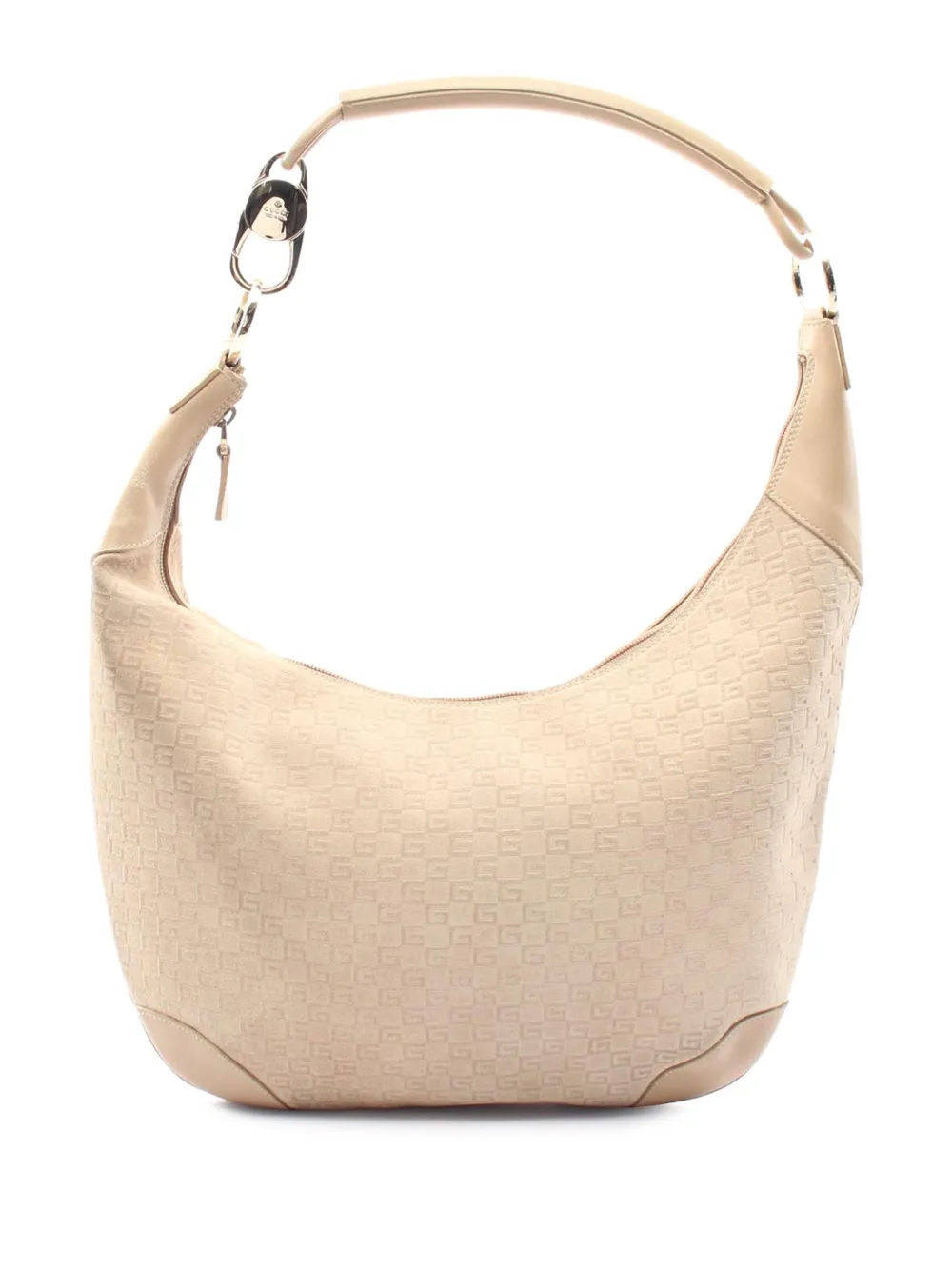 Gucci Pre-Owned 2000-2015 GG Suede shoulder bag - Marrone