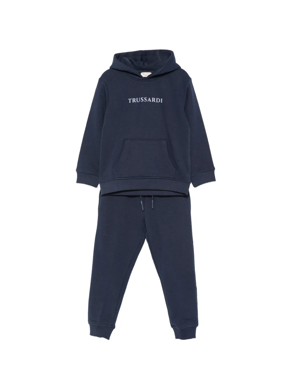 TRUSSARDI JUNIOR logo-print tracksuit Blauw
