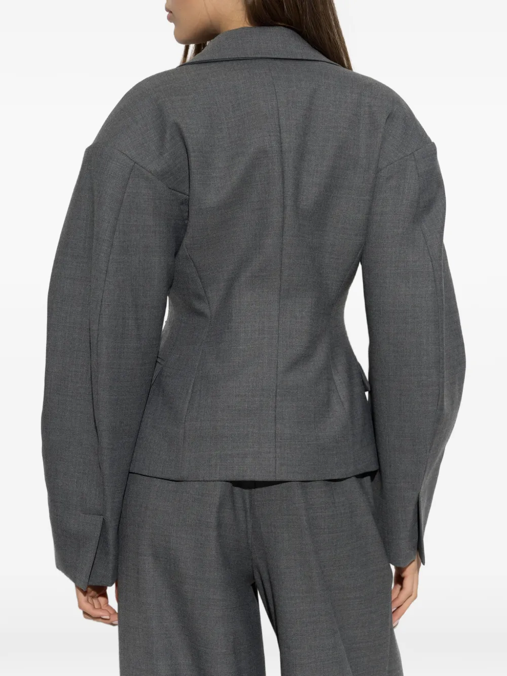 Blumarine Jack met knoop en leeuwenkop Grijs