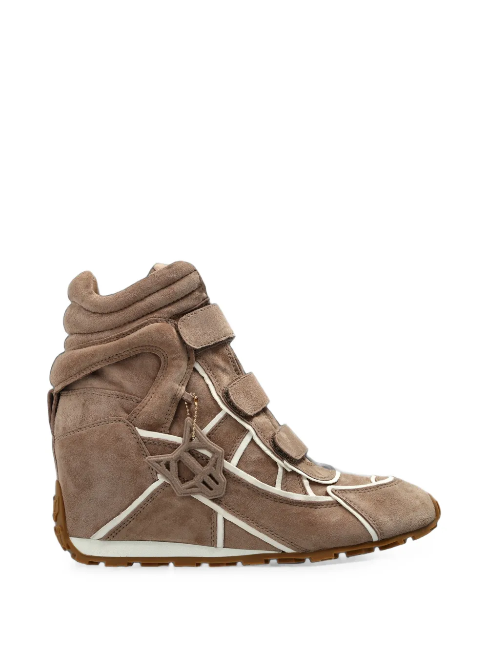 NAKED WOLFE Element touch-strap sneakers - Tons neutres