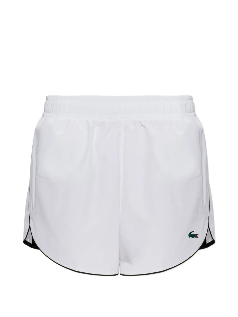 Lacoste Waterdichte sportshorts Wit