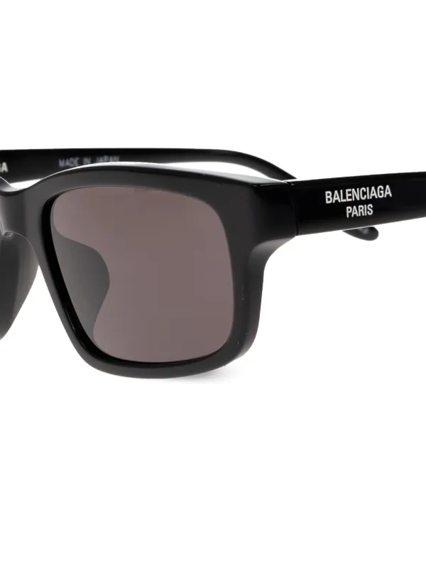 Balenciaga デイリー スクエアフレーム サングラス | ブラック