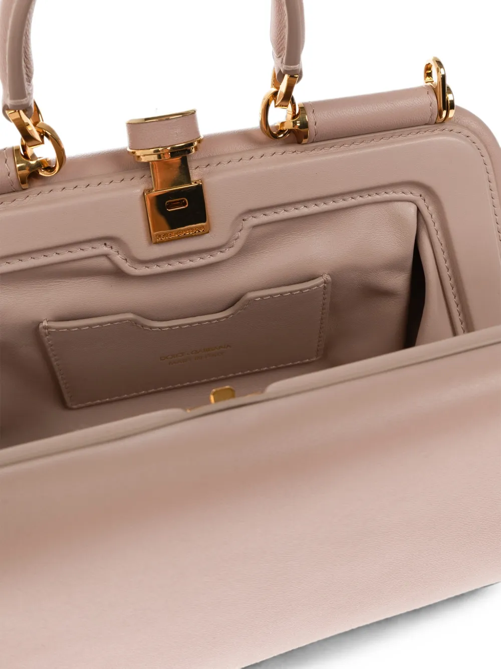 Dolce & Gabbana Medium Grandma leren shopper Roze