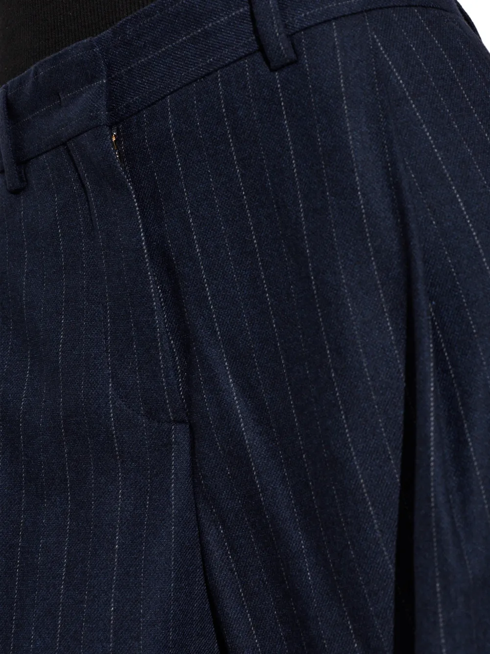 Paul Smith Plooibroek met krijtstreep Blauw