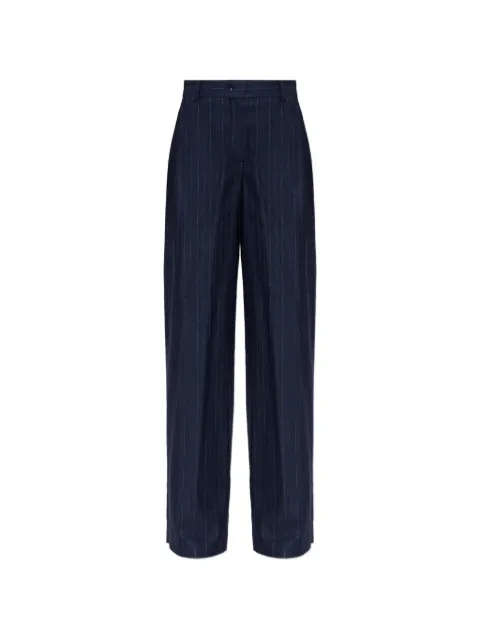 Paul Smith pinstriped pleated trousers