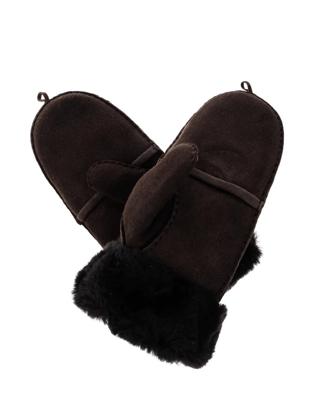 EMU AUSTRALIA Montana Mitten schapenleren wanten Bruin