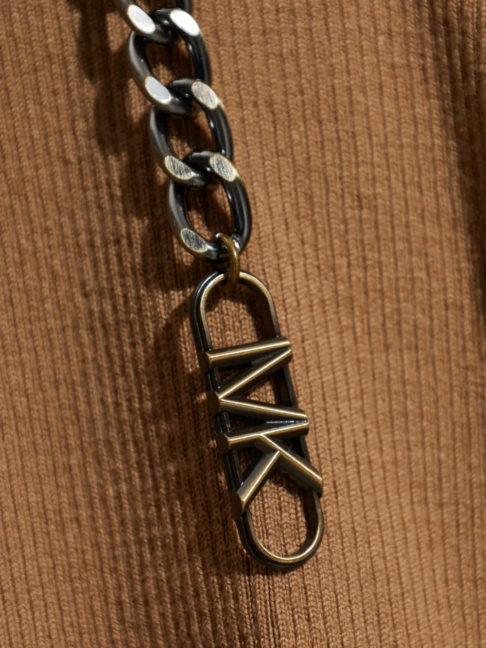 Michael Kors Stretch wollen jurk Bruin