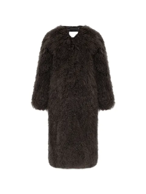 STAND STUDIO Carolina sheep-fur coat