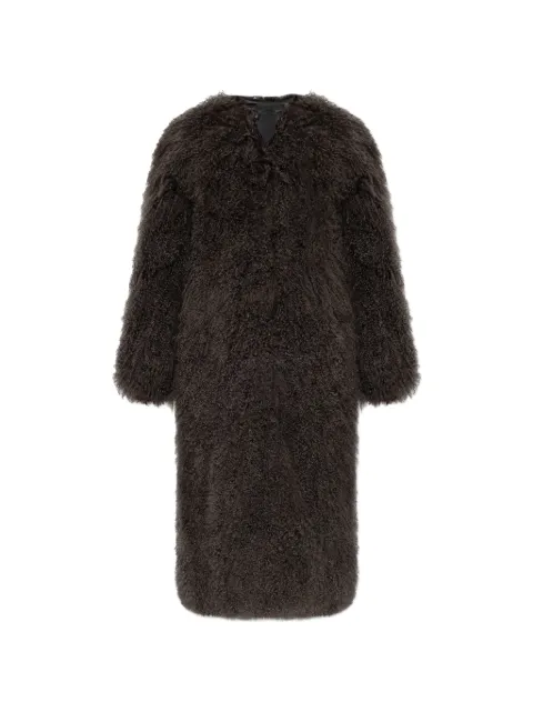 STAND STUDIO Carolina sheep-fur coat