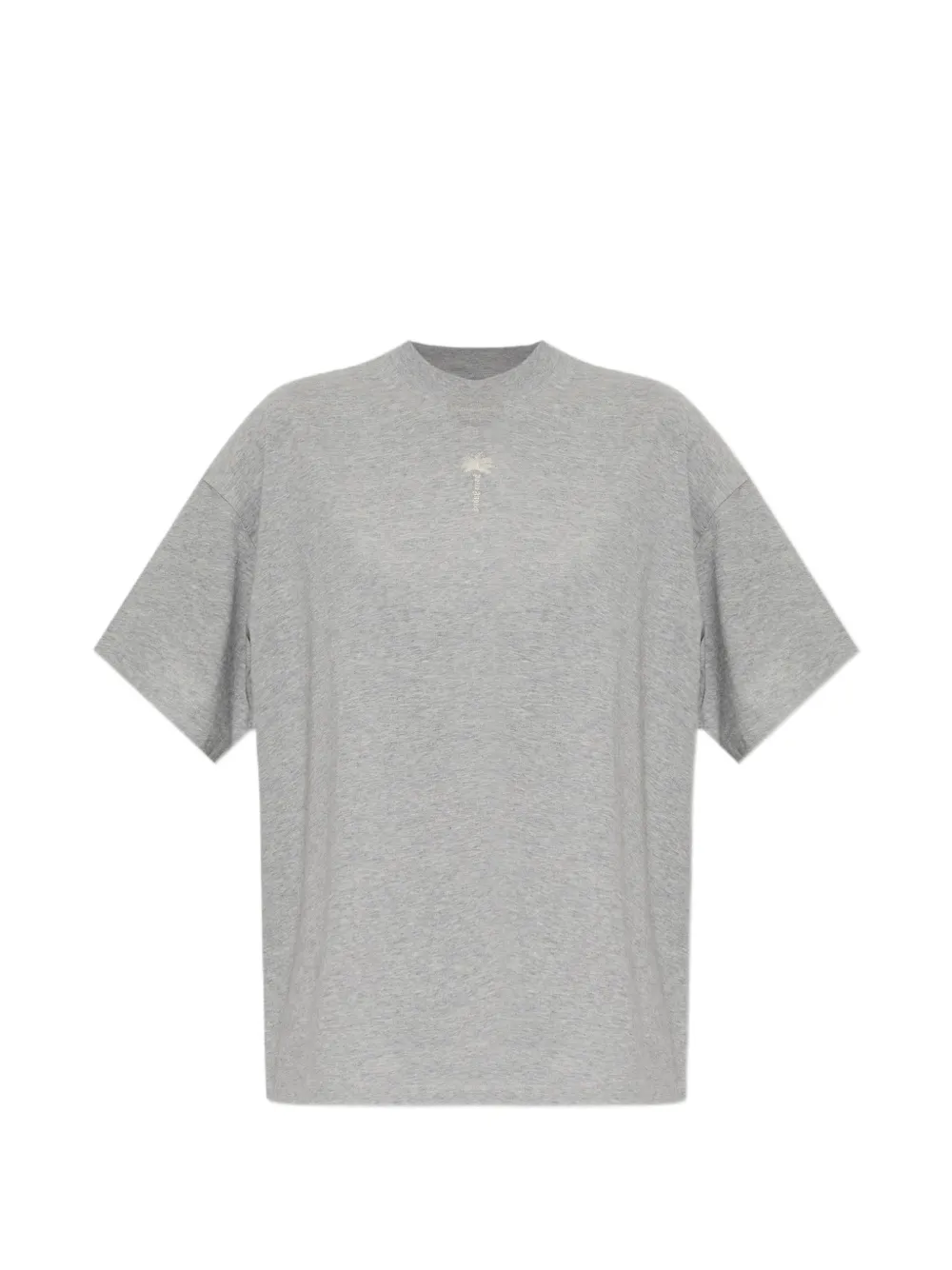 Palm Angels embroidered-logo T-shirt - Grau